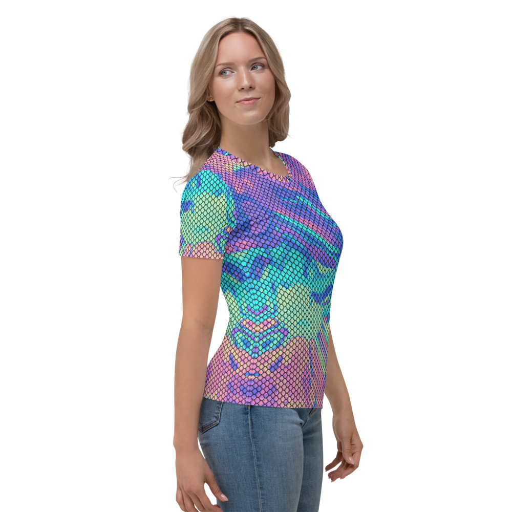 5G Protective Women’s T-shirt Colorful Hologram | 5G Protective